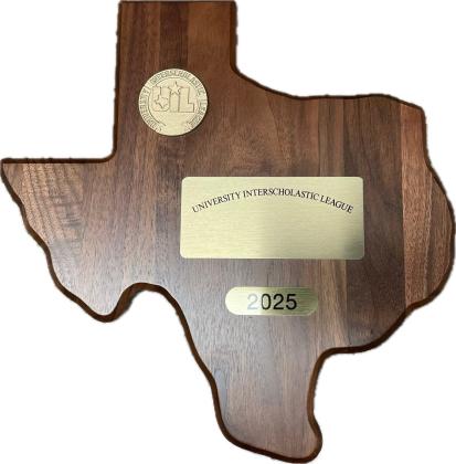 SSHS Golden Armadillo Band Plaque