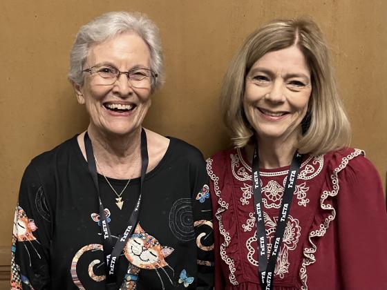 Melanie Smith and Patsy Hall
