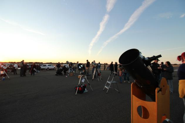 Night Skies Over the LBJ Ranch - Telescopes on the Taxiway