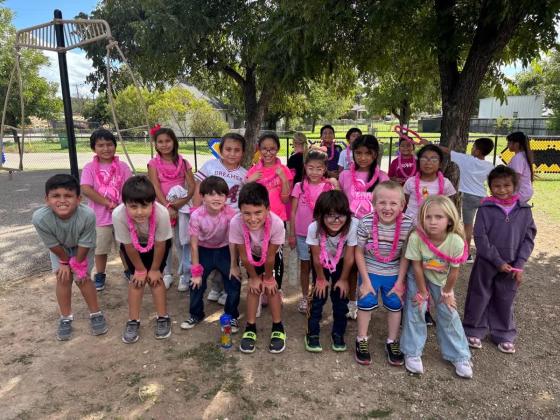 More SSES 2nd Graders decked out in pink!
