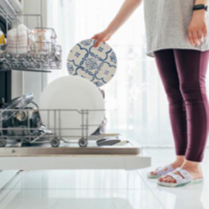 full dishwasher