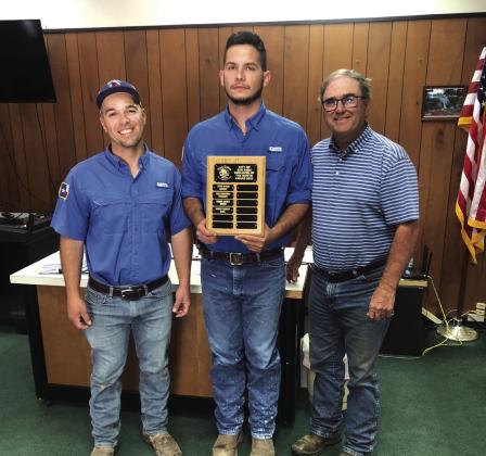 Judge Sharon Blossman and Foreman Robert Hensley honored by San Saba City Council