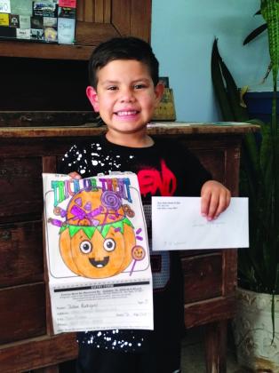 Julian Rodriguez (age 5) was the Winner for the 3-5 Category Photo by Yvonne Contreras