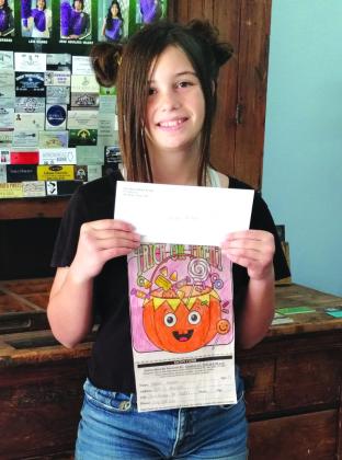 Hazel Hibler (age 11) was the Winner for the 9-12 Category Photo by Yvonne Contreras