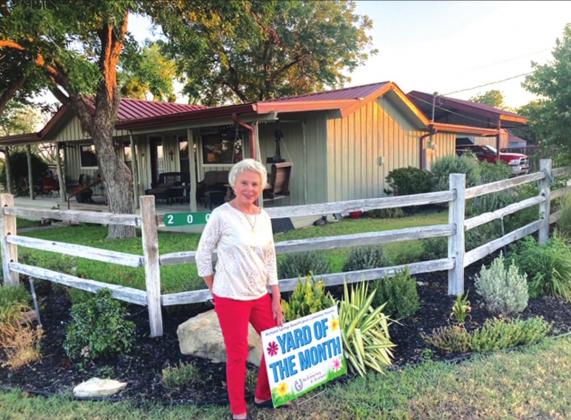 Richland Springs July 2022 Yard of the Month selection