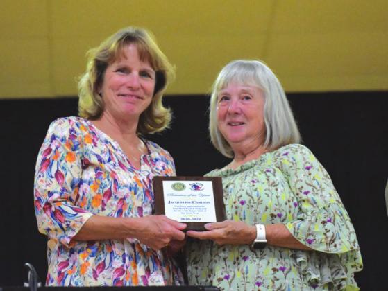 Jacqueline Carlson and Janet Hoyt