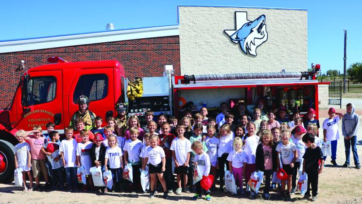 The RSVFD brought their Fire Truck by for a visit last Wednesday, October 18th. Our ES learned about first responders, fire safety, and being good stewards of the environment. Courtesy of Clifton James Womack / RSISD