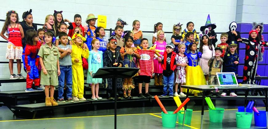 San Saba Elementary 1st Grade Halloween Musical