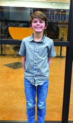 First Grade Turner Henslee is also a Marathon Kid. (He was absent the day of the group photo.)