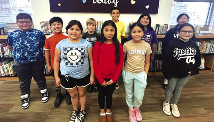 November and December Launchers: (Back Row) Brennan Botello, Ubaldo Mendoza, MJ Bagley, Bentley Turner, Rossana Mendoza-Martinez, and Emarie Gomez; (Front Row) Azlen Martinez, Fabiola Correa, Emily Trejo-Vega, and Daniella Salinas; (Not Pictured) Alexa Espinoza-Palacios and Carolina Aguinaga-Ortiz