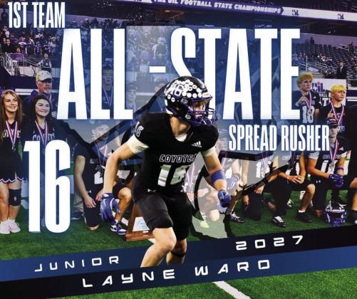 Richland Springs Coyotes All State and All Region Honors