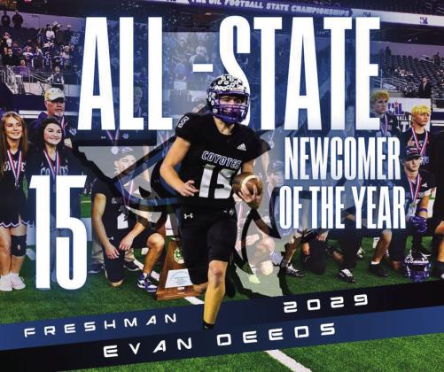 Richland Springs Coyotes All State and All Region Honors