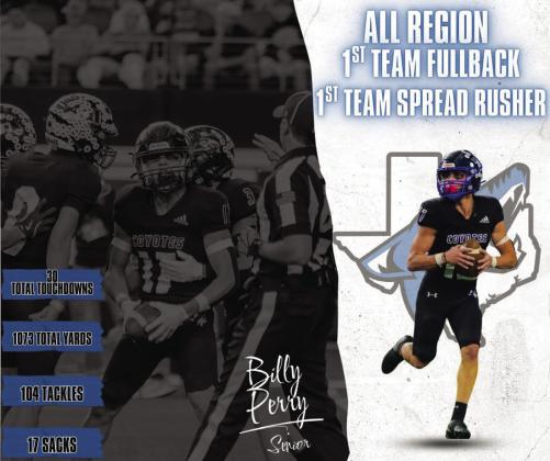 Richland Springs Coyotes All State and All Region Honors