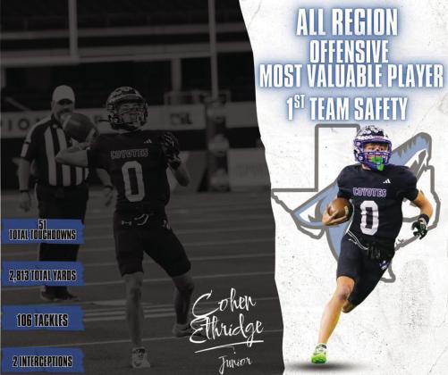 Richland Springs Coyotes All State and All Region Honors