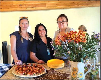 Hostesses for this month's meeting: Mandy Finch, Marissa Killman, Janice Bates (chair)