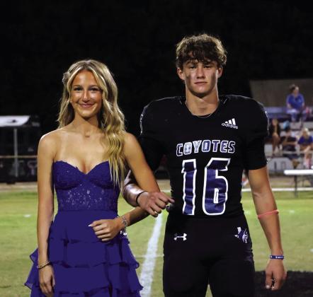 Junior Homecoming Representatives: Braylee Scarborough and Layne Ward Courtesy of Pamela Star