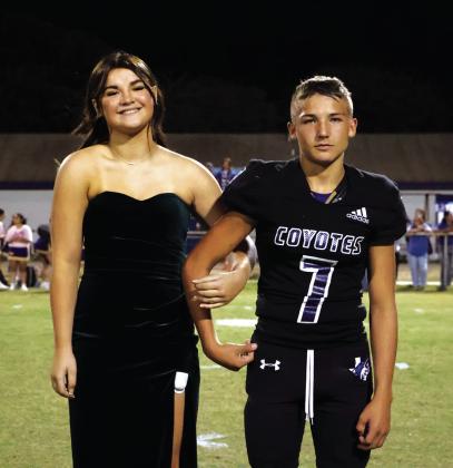 Freshmen Homecoming Representatives: Freshmen: Jayden Jordan and Trendon Vogel Courtesy of Pamela Starr