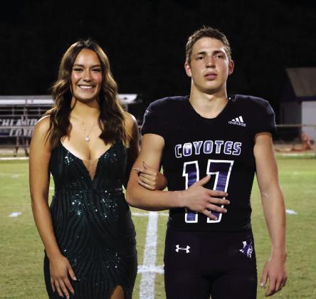 Senior Homecoming Representatives: JaceLynn Kilgore and Billy Perry Courtesy of Pamela Starr