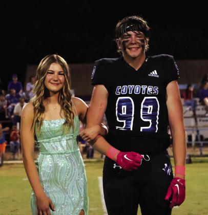 Sophomore Homecoming Representatives: Emma Bryant and Dalton Moats Courtesy of Pamela Starr