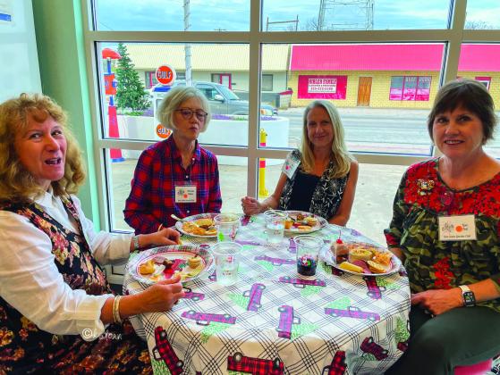 Members (l-r) Sherrie Clarkson, Rhonda Killion, Mona McMahan, and Lisa Foil