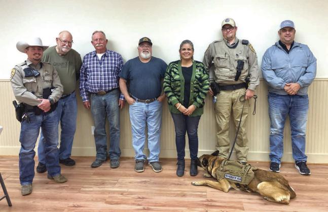 Richland Springs City Council honors K-9 Andor of San Saba Sheriff's Department