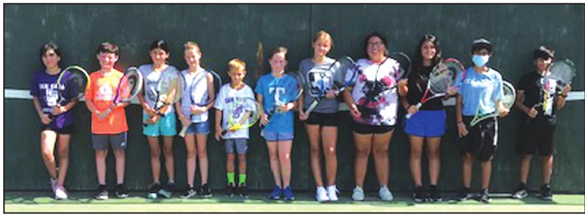 5-8th Grade SS Tennis Campers