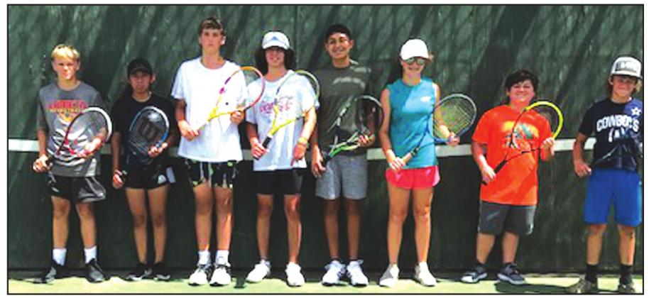 9-12th SS Tennis Campers
