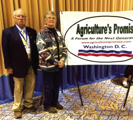 Tommy and Clovia Ketchum at the Agriculture's Promise conference in Washington DC. Courtesy of Clovia Ketchum