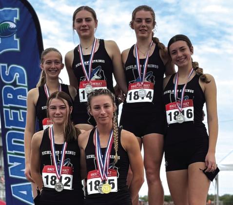 Top (L to R): Kinzley Daly, Paige Bailey, Raegan Eckert, and Mallory Person Front (L to R): Emma Bryant and Rylie Eckert - Courtesy of Pam Starr