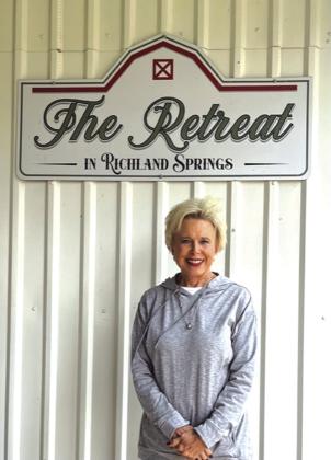 Cydney Pearce, owner of The Retreat in Richland Springs Courtesy of Marsha Smart
