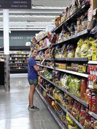 Teresa shopping