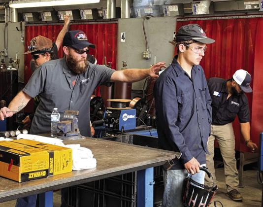 Preston Hanley challenging the Industry Based Certification