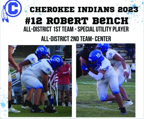 Cherokee Indians All-District selections