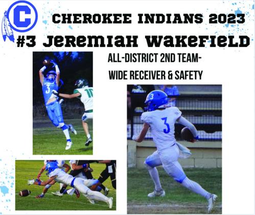 Cherokee Indians All-District selections