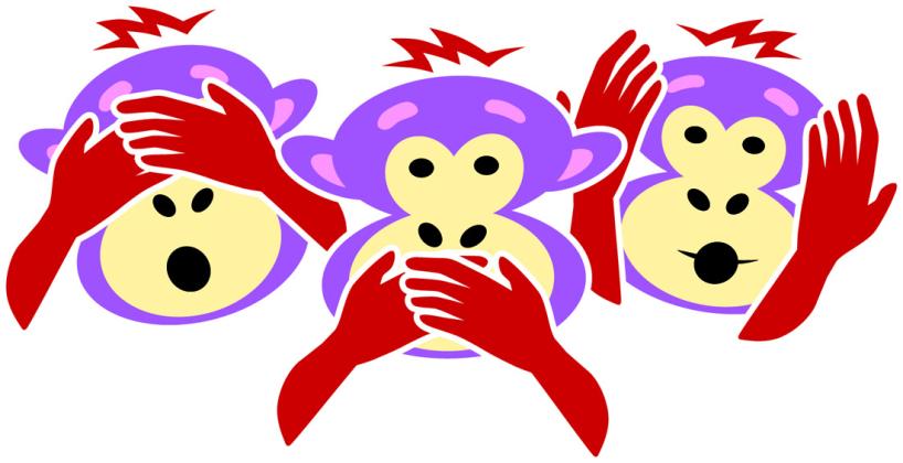 Three Wise Monkeys by Brother J