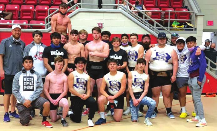 San Saba Boys Powerlifting astounds in First Place at Regionals