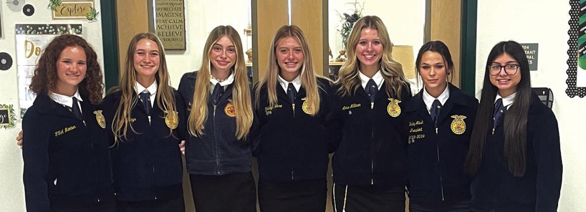 Senior FFA Chapter Conducting (parliamentary procedure) 1st place