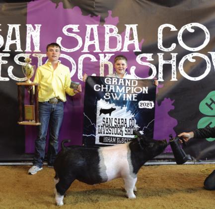 Grand Champion Swine - Jack Stewardson