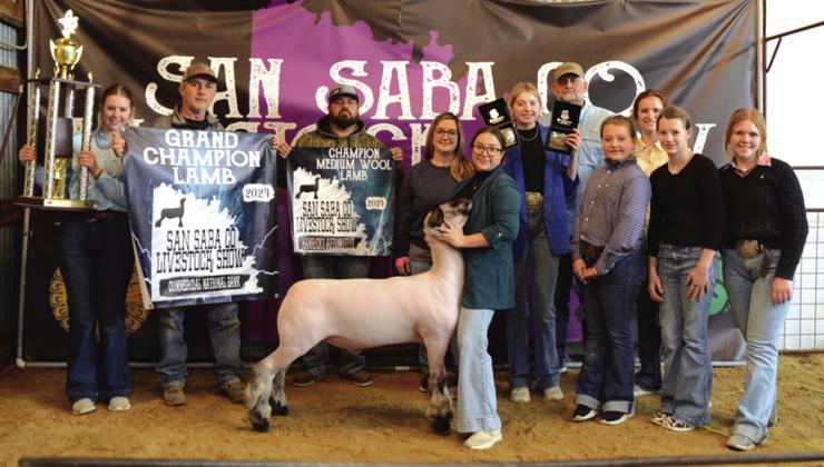 Grand Champion Lamb - Bailey Briseno