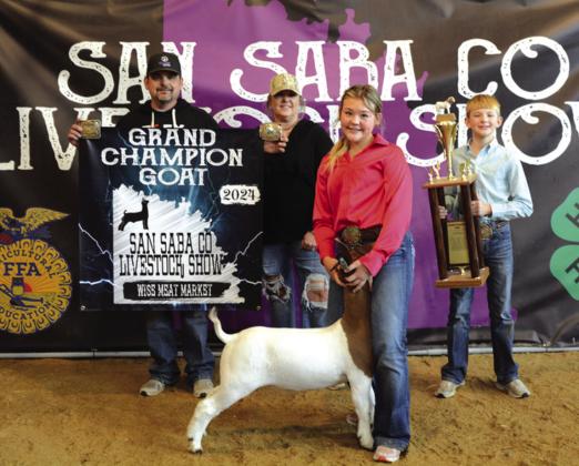 Grand Champion Goat - Bryli Edmondson