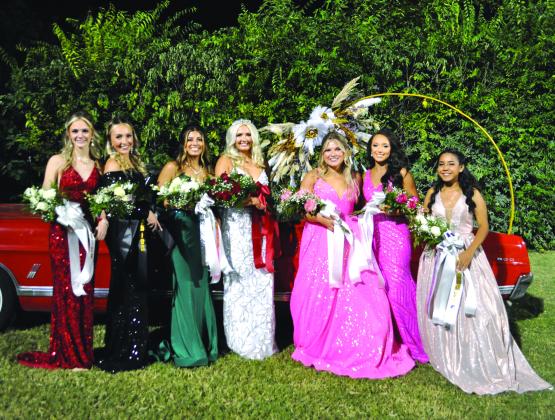 Avery Tharp, Tanner Proffitt, Olivia Lebow, Lexy Amthor, Caroline McHam, Cinzlea Stanton, and Abigail Gonzalez