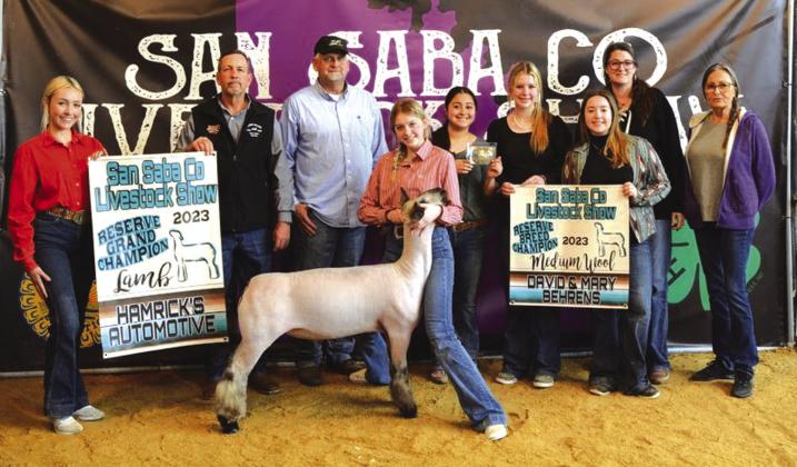Reserve Grand Champion Lamb - Haleigh Ware