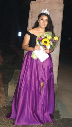 Damaris Patino was crowned Queen of the Diez y Seis de Septiembre Celebration on Saturday night, September 12th. This event was hosted by St. Mary’s Catholic Church and the City of San Saba.