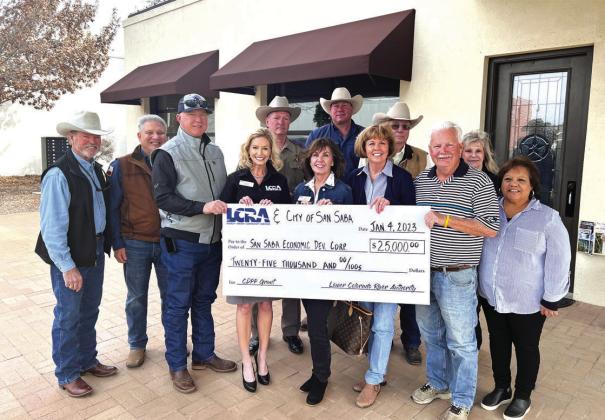 LCRA, City of San Saba award $25,000 grant to help with emergency responses