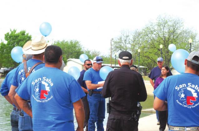 County and City of San Saba’s annual recognition of April as Child Abuse Awareness Month by “Go Blue Day”