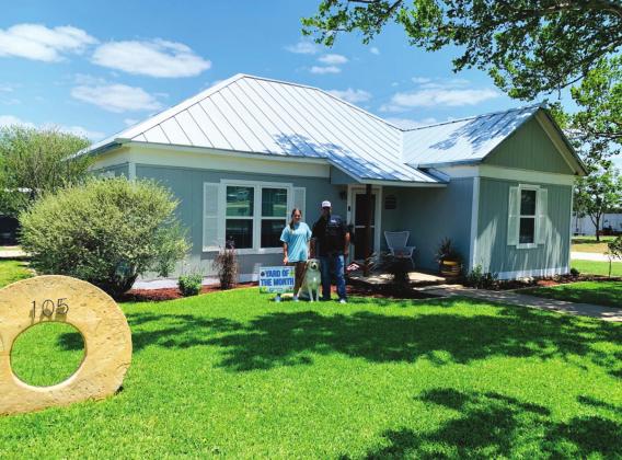 Richland Springs’ Yard of the Month for June selected