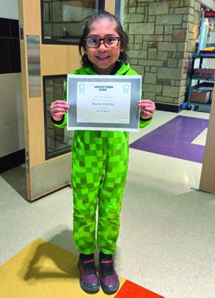 Marathon Kids at San Saba Elementary