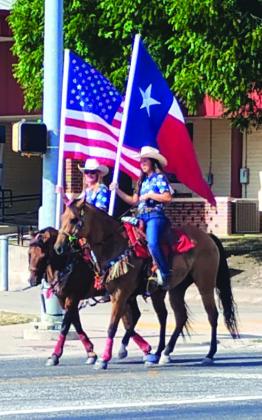Start of the San Saba Pro Rodeo Days Parade last Saturday morning in San Saba, Texas.