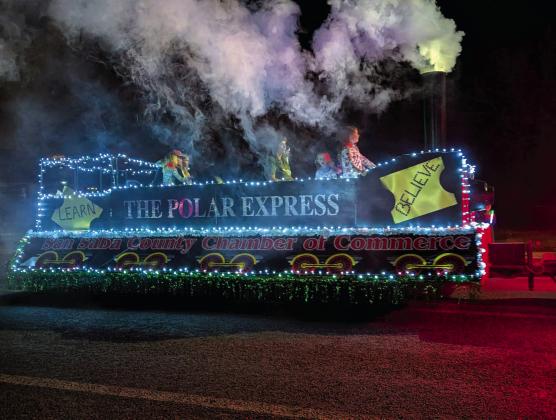 More extravagant floats in the Lighted Christmas Parade