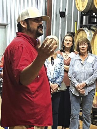 Pierian Club visits Fiesta Winery